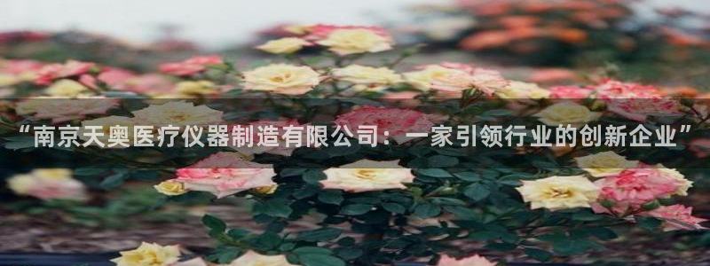 秦皇岛天宏娱乐会所地址：“南京天奥医疗仪器制造有限公司：一家