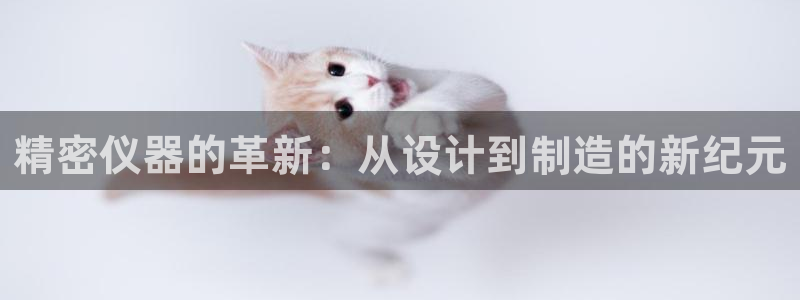 天宏娱乐指挥官：精密仪器的革新：从设计到制造的新纪元