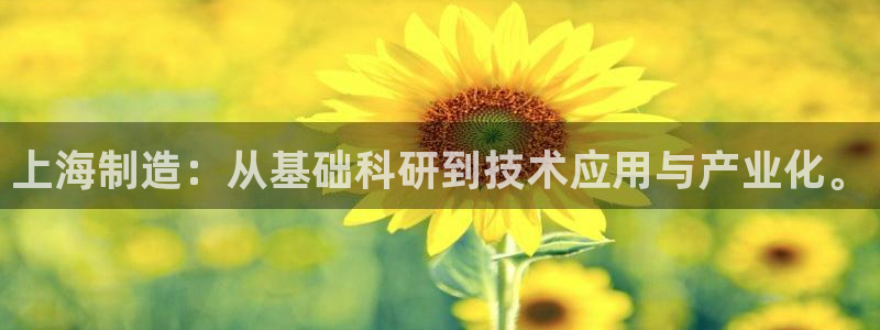 天宏娱乐团购价格多少：上海制造：从基础科研到技术应用与产业化