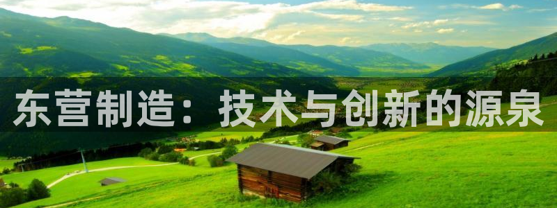 天宏娱乐网站彩票：东营制造：技术与创新的源泉