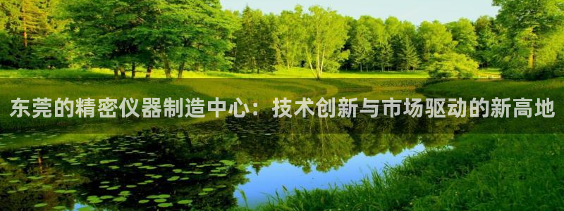 天宏娱乐内部32937：东莞的精密仪器制造中心：技术创新与市