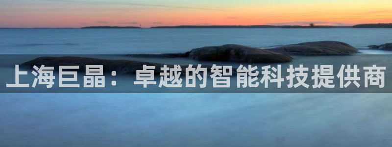 宏天娱乐说：上海巨晶：卓越的智能科技提供商
